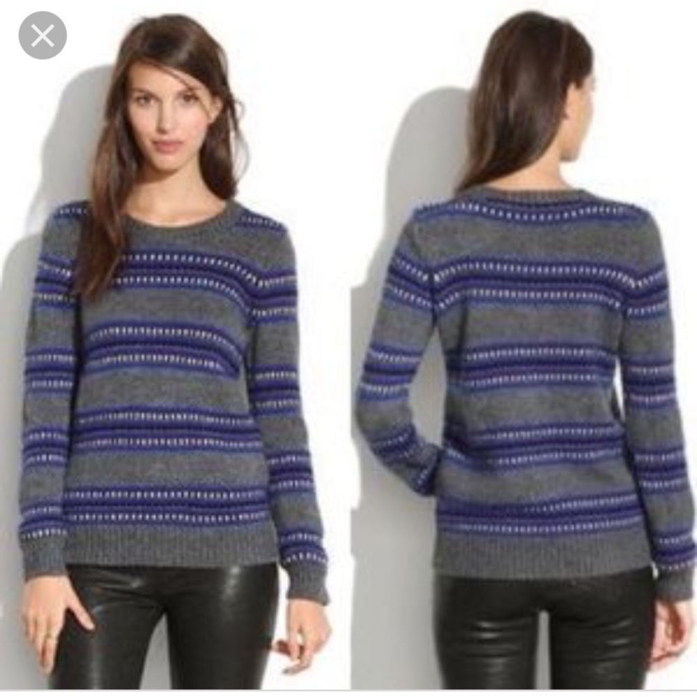 Madewell Turret Striped Sweater